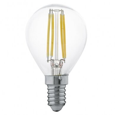 LED FILAMENT LEMPUTĖ E14 G45 filament bulb 4W WW