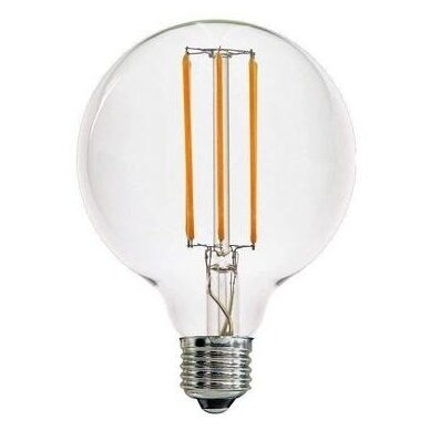 LED LEMPUTĖS E27 G125 filament bulb 8W WW